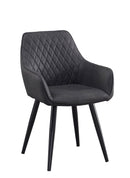 Centra Dining Chair - Charcoal - Lifestyle Furniture