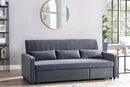 Preston Sofa Bed - Light Grey - Lifestyle Furniture