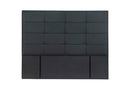 Barley Dark Grey Headboard - LIFESTYLE FURNITURE