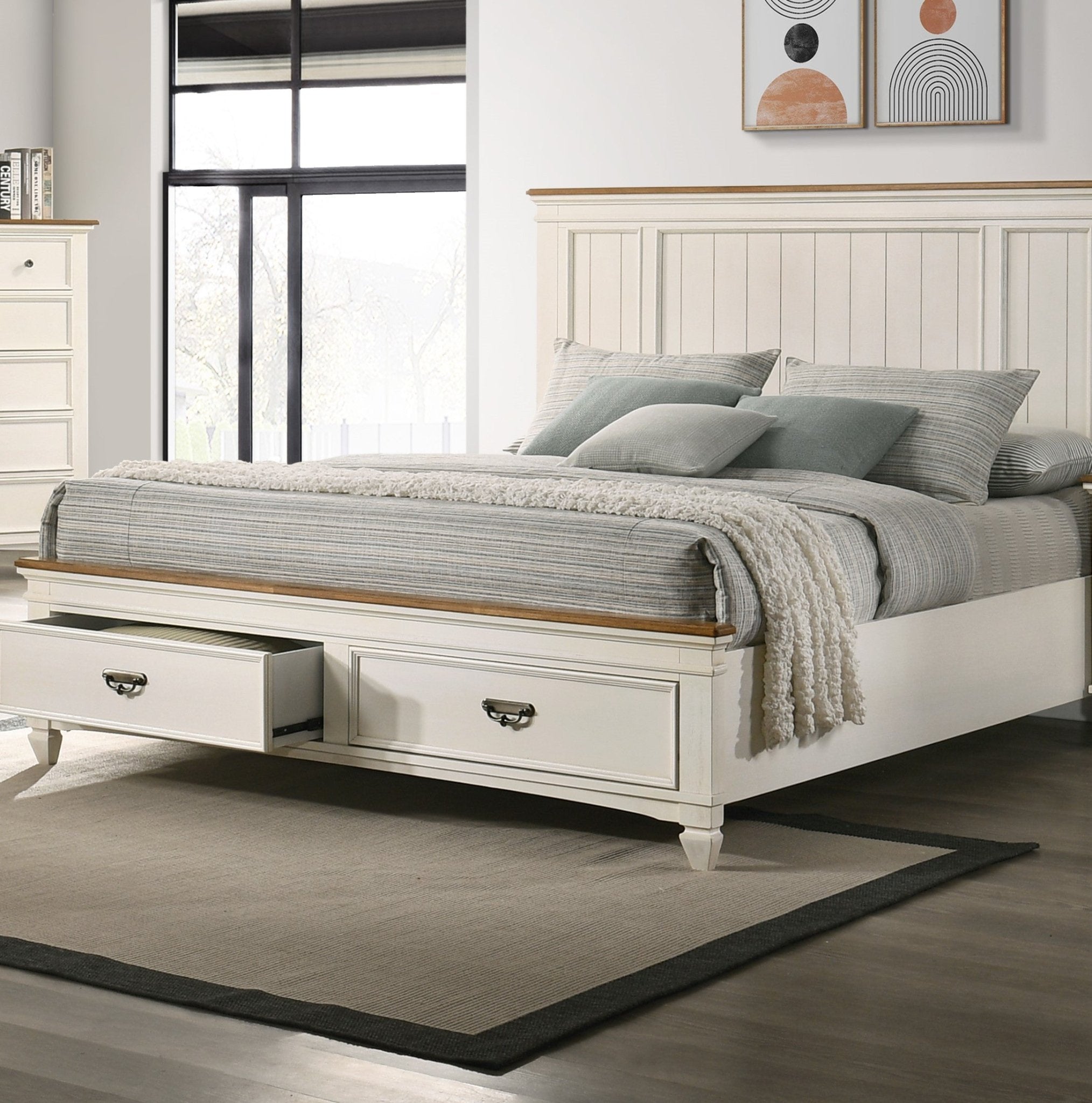 King size bed frame near me online in store