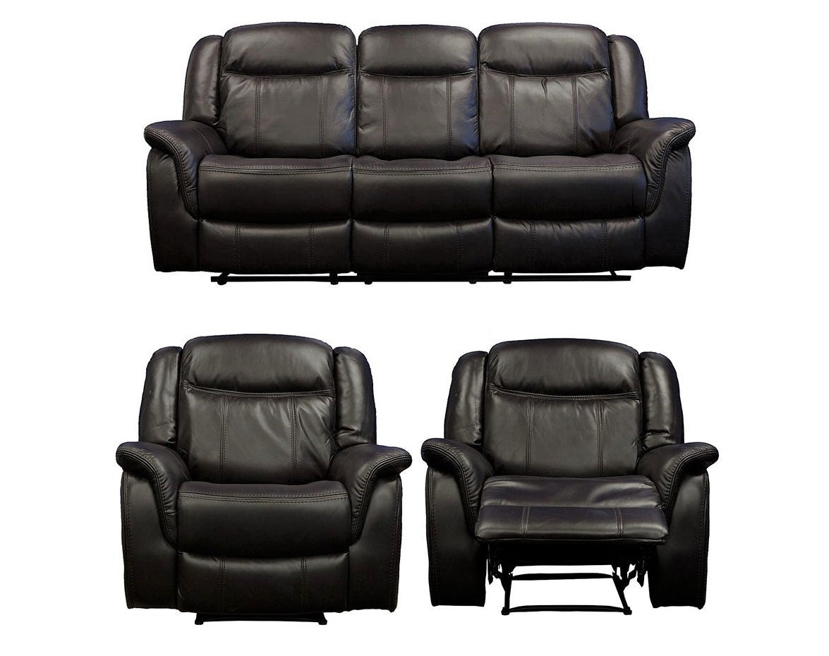 Scs discount leather recliner