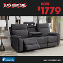 Sable 3-Seater Electric Recliner Sofa
