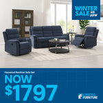 Haywood 3-Piece Recliner Sofa Set