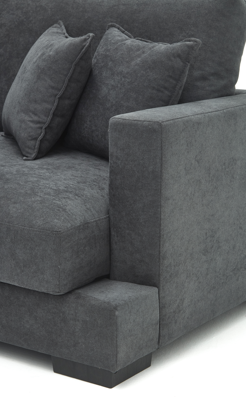 Albany Lounge Suite 3+2 - Dark Grey