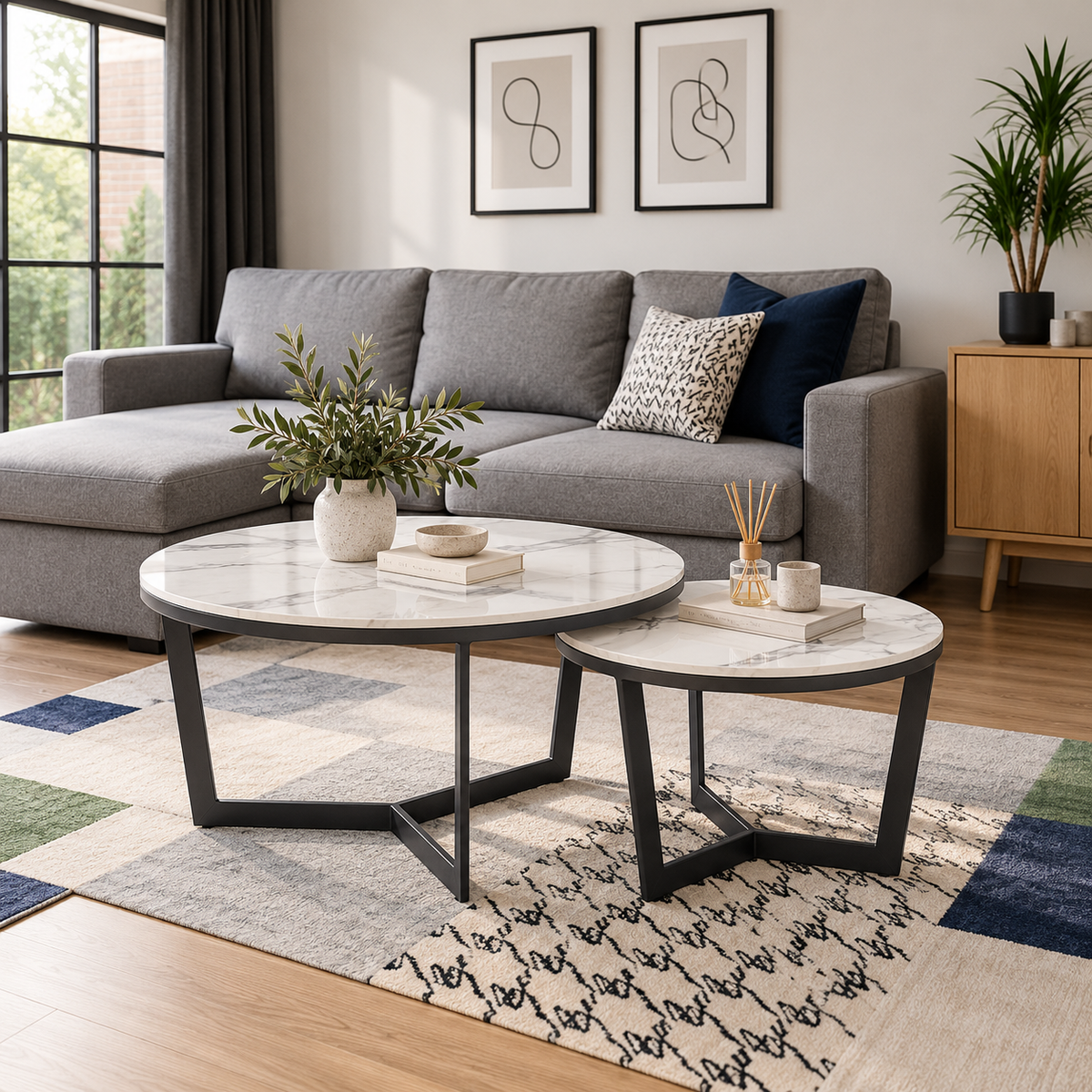 Brizio Coffee Table Set