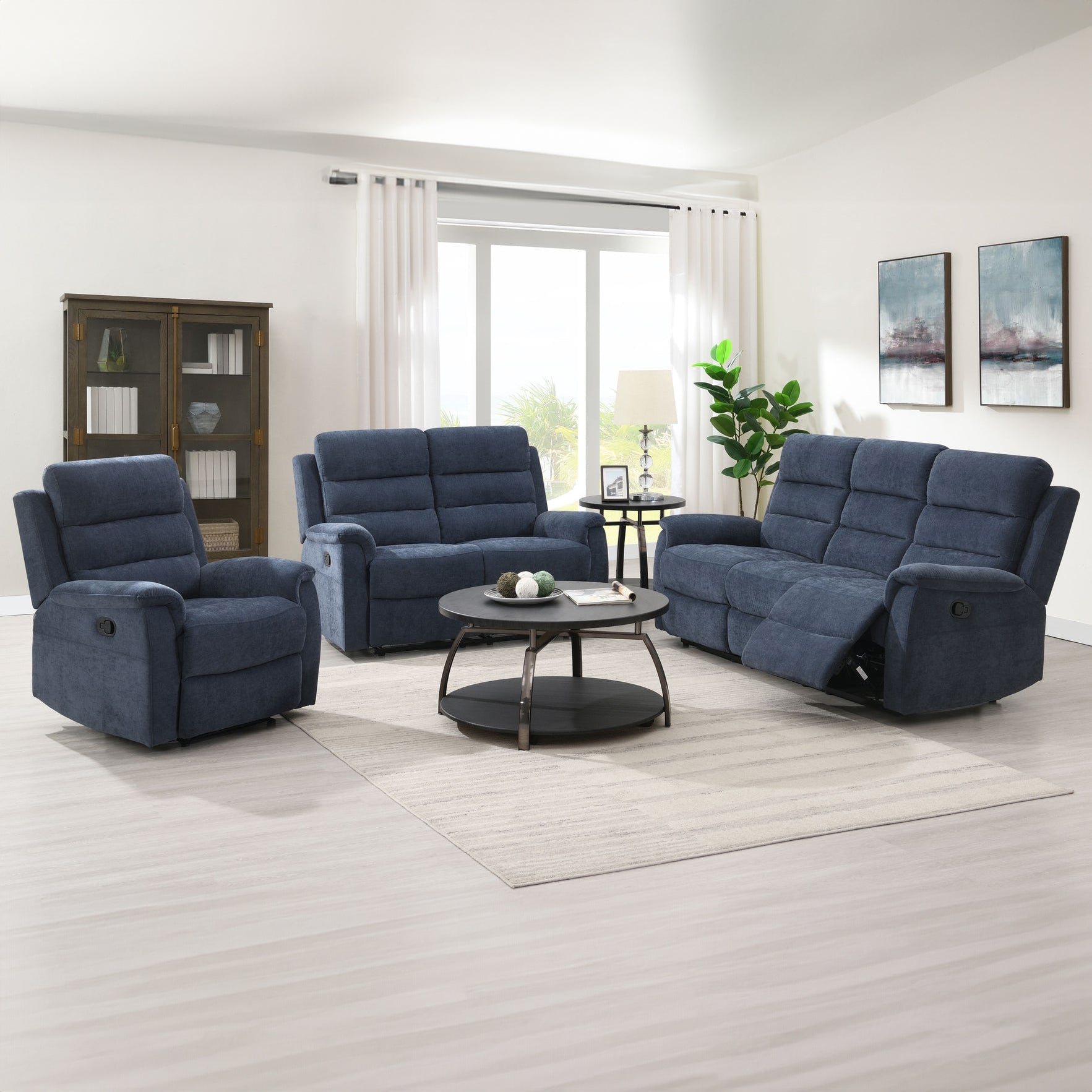 Haywood 3-Piece Recliner Sofa Set