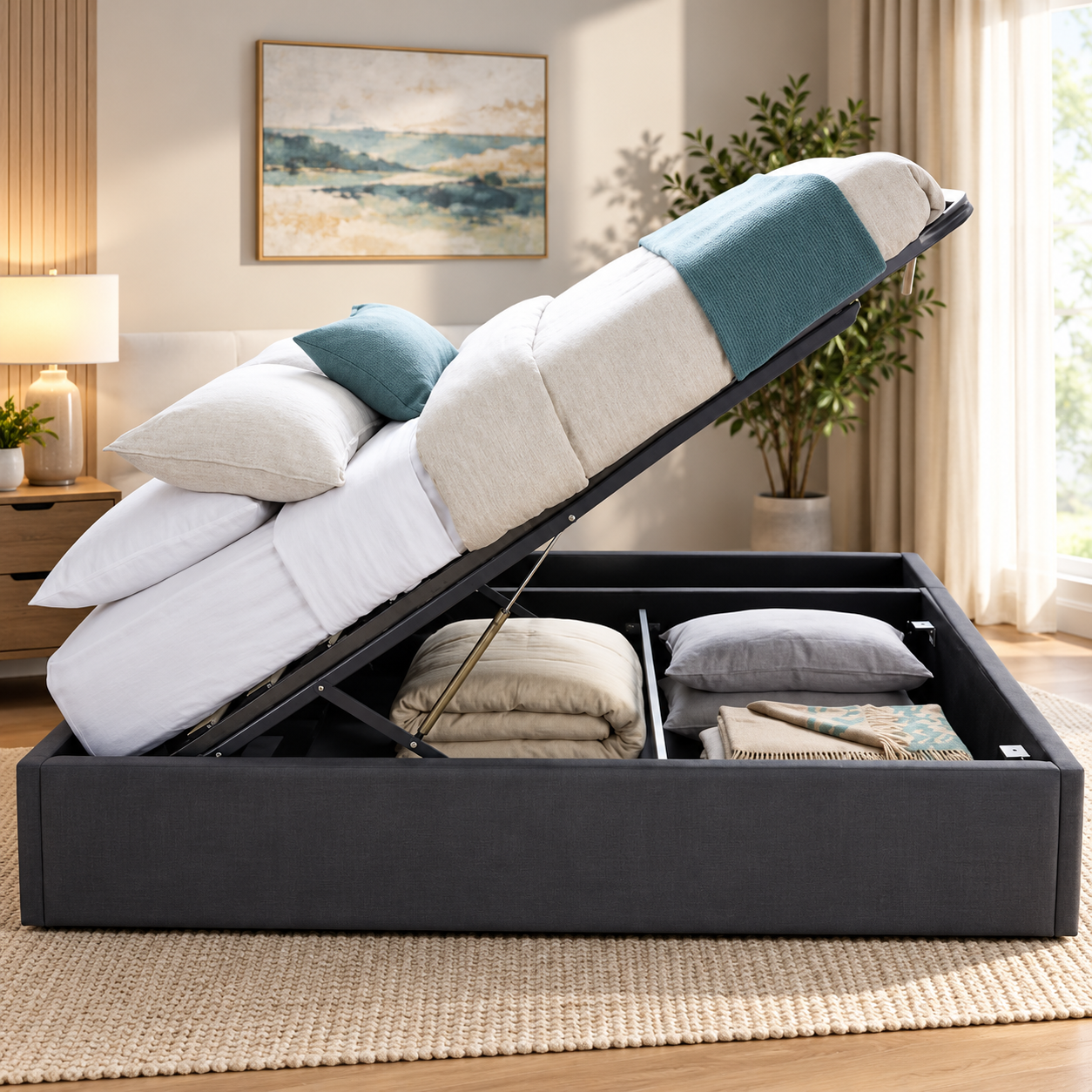 Pulsar Storage Bed Frame