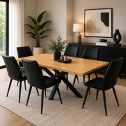 Ronan 7-Piece Dining Set With Copal Chairs