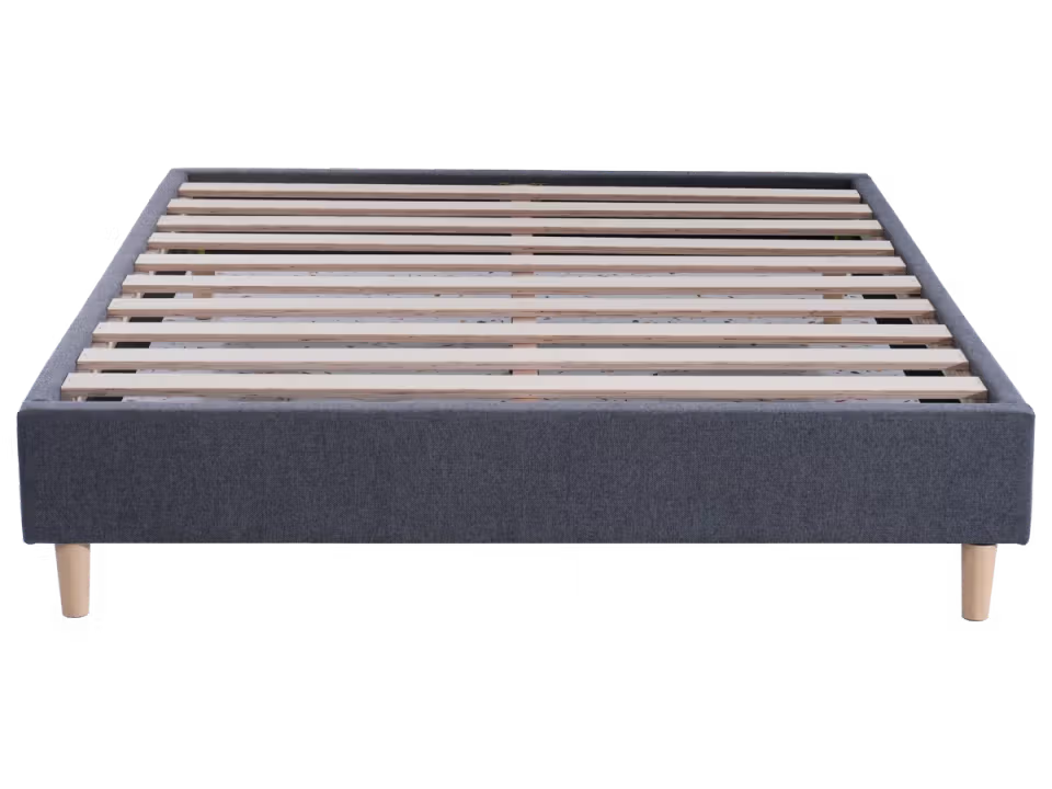 Topaz Bed Base Grey