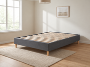 Topaz Bed Base Grey