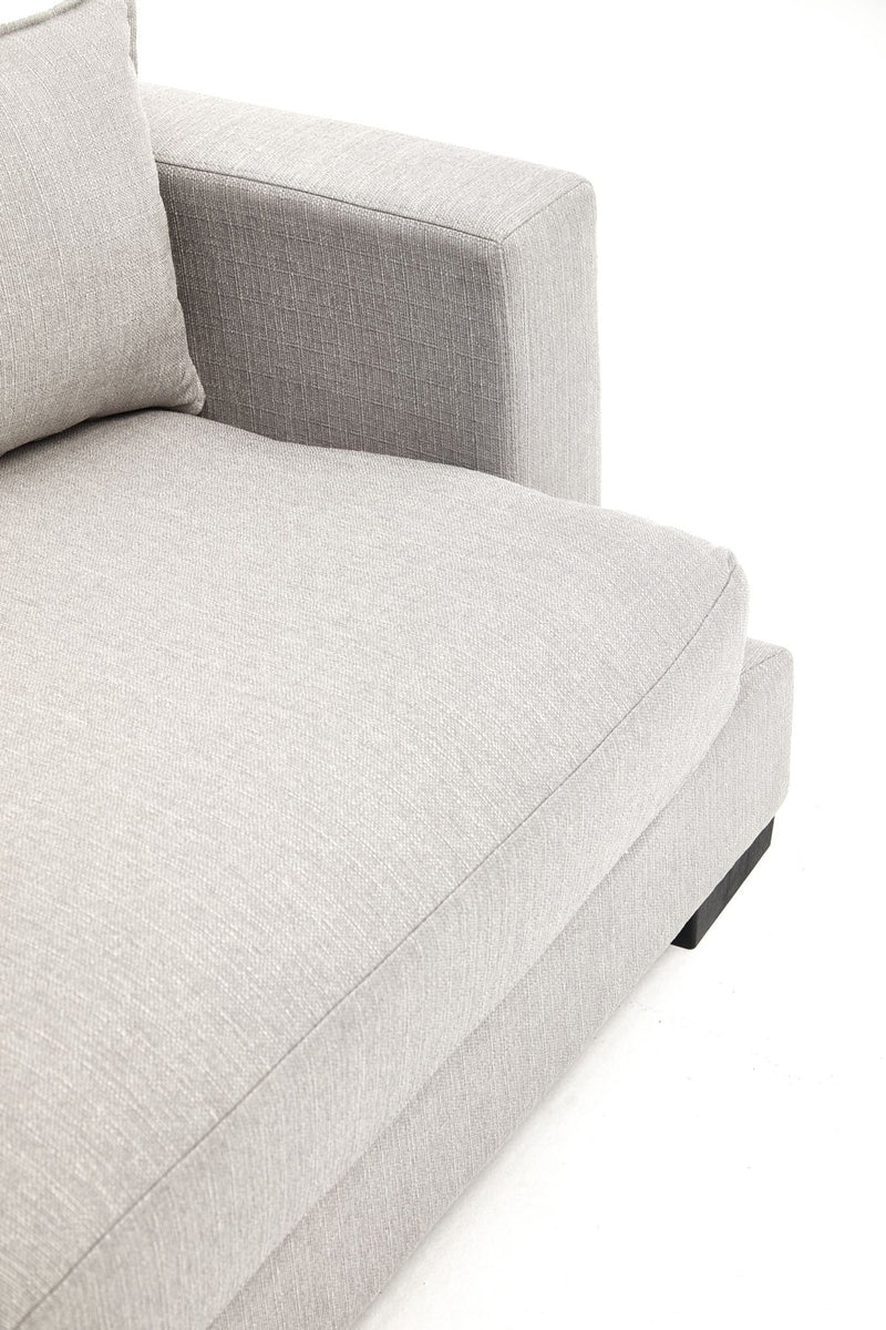 Albany 2 - Seater Sofa - Light Grey - Lifestyle Furniture