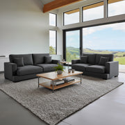 Albany Lounge Suite 3+2 - Dark Grey
