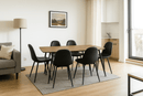 Asta 7 - Piece Dining Set With Harries Dining Chairs - Lifestyle Furniture