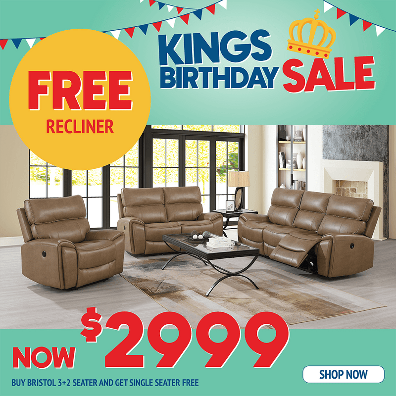 Bristol 3 - Piece Electric Recliner Sofa Set - Lifestyle Furniture