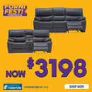 Calton 2 Piece Recliner Sofa Set - Lifestyle Furniture