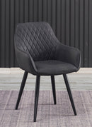 Centra Dining Chair - Charcoal - Lifestyle Furniture