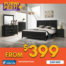 Ciara King Bedroom Set - 4 Piece - Lifestyle Furniture