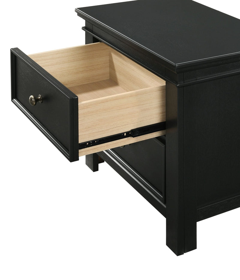 Ciara Mindi Wood Bedside Table - Lifestyle Furniture