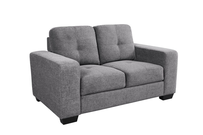 Holly 2 - Seater Sofa - Light Grey - Lifestyle Furniture