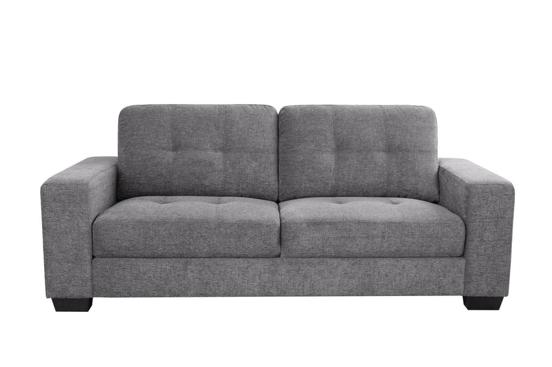 Holly 3 - Seater Sofa - Light Grey - Lifestyle Furniture