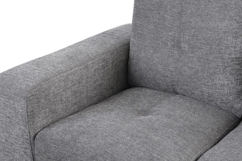 Holly Lounge Suite 3+2 - Light Grey - Lifestyle Furniture