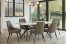 Jade 7 Piece 1.6M Dining Set With Linnea Chairs - Lifestyle Furniture