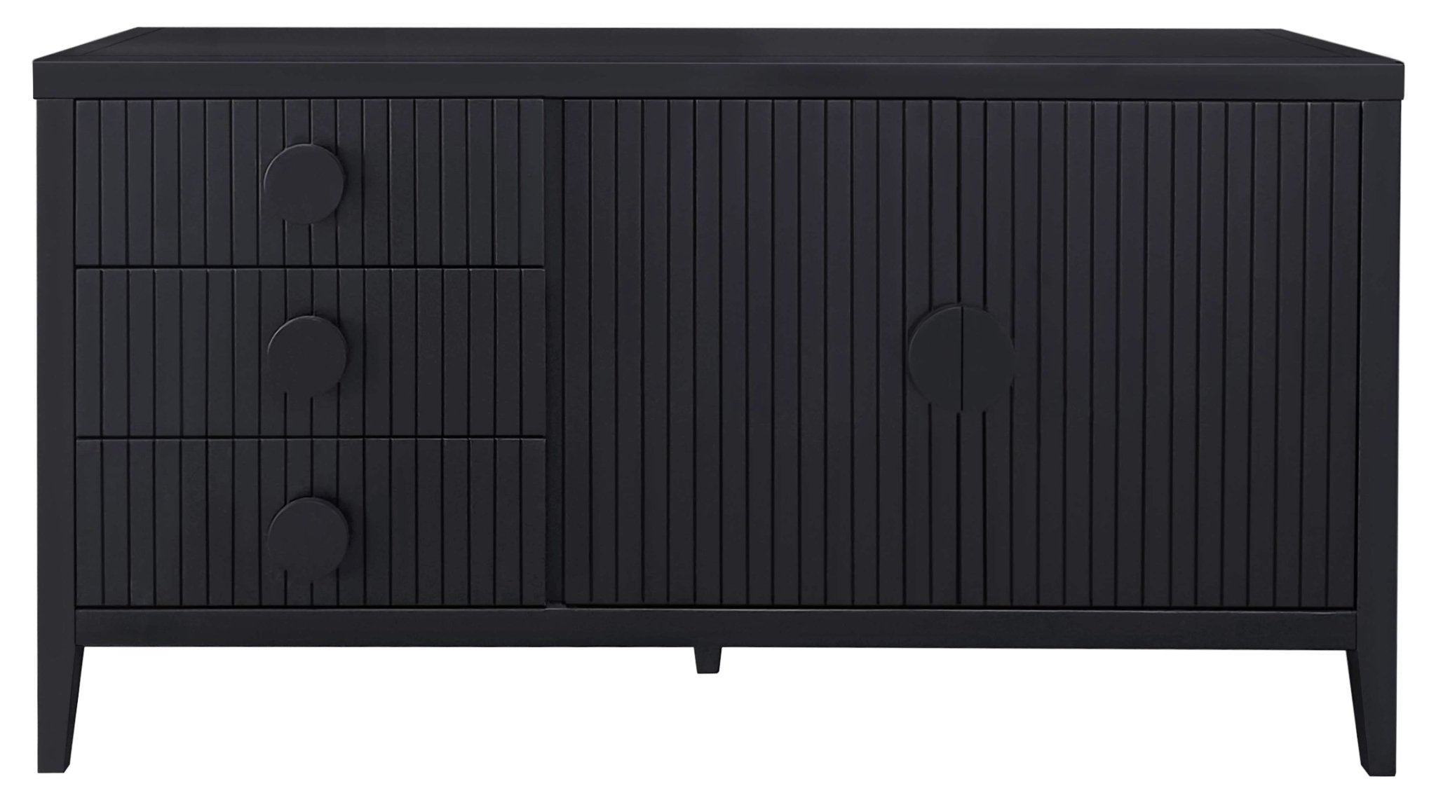 Jasper Buffet Cabinet - Black - Lifestyle Furniture