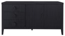 Jasper Buffet Cabinet - Black - Lifestyle Furniture
