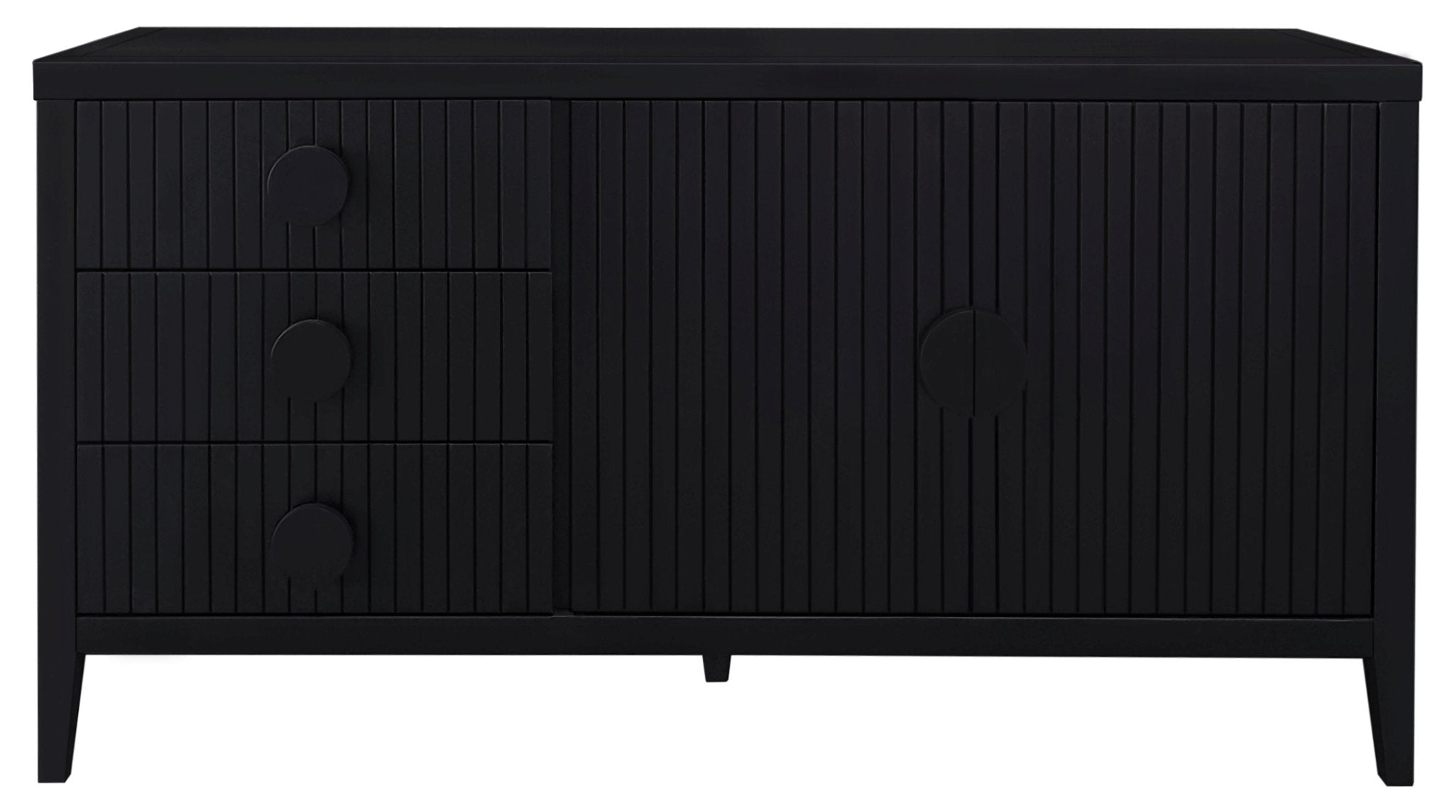 Jasper Buffet Cabinet - Black - Lifestyle Furniture