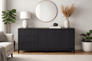Jasper Buffet Cabinet - Black - Lifestyle Furniture