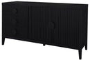 Jasper Buffet Cabinet - Black - Lifestyle Furniture