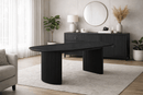 Jasper Dining Table - Black - Lifestyle Furniture