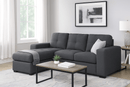 Jazz Reversible 3 Seater Chaise - Grey - Lifestyle Furniture