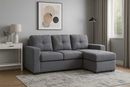 Jazz Reversible 3 Seater Chaise - Grey - Lifestyle Furniture