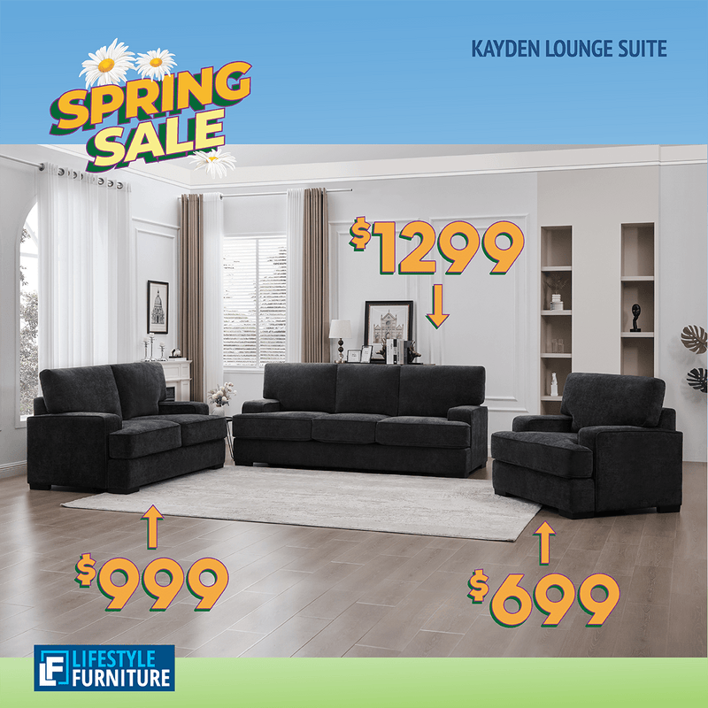 Kayden Lounge Suite - Lifestyle Furniture