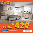 Levin Queen 4 - Piece Bedroom Set - Lifestyle Furniture