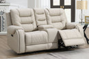 Liston 2 - Seater Electric Recliner Sofa - Beige - Lifestyle Furniture