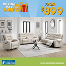 Liston 3 - Piece Electric Recliner Sofa Set - Beige - Lifestyle Furniture