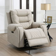 Liston Single Seater Recliner Sofa - Chair - Beige
