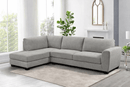 Loren Corner Sofa - Light Grey - Lifestyle Furniture