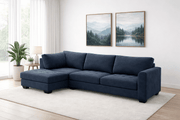 Loren Sectional Sofa - Dark Grey - Lifestyle Furniture