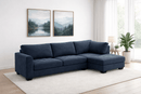 Loren Sectional Sofa - Dark Grey - Lifestyle Furniture