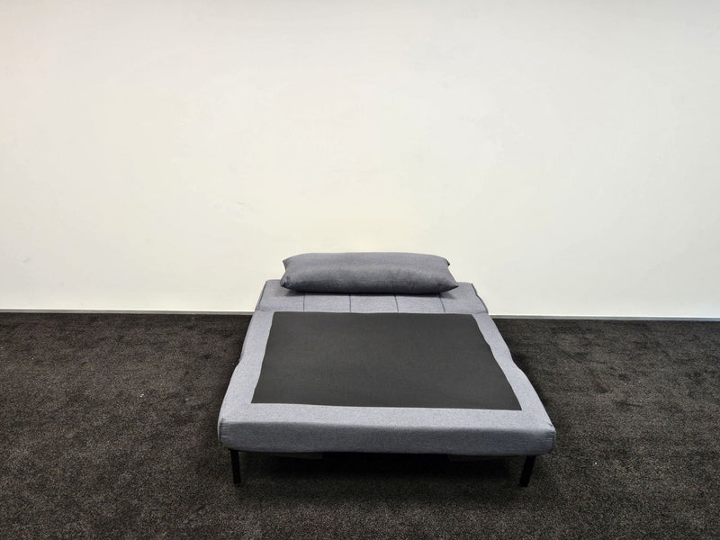 Lotus Fold Out Sofa Bed - Steel Grey - Lifestyle Furniture