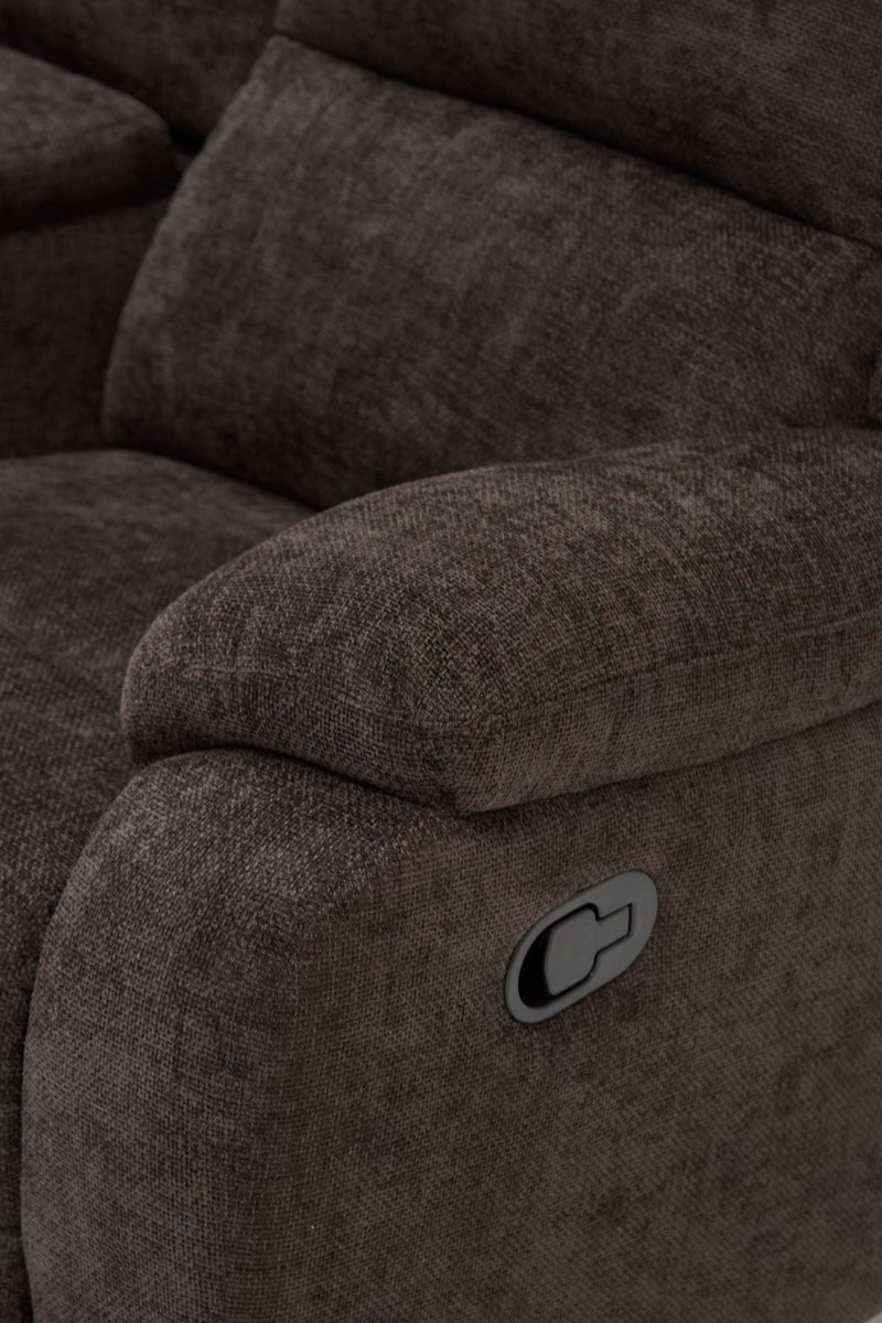 Malmo 2 - Seater Fabric Recliner Sofa - Lifestyle Furniture