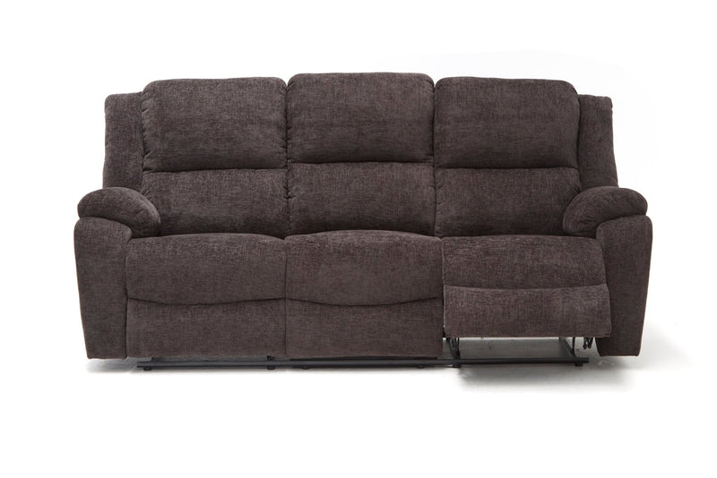 Malmo 3 - Seater Fabric Recliner Sofa - Lifestyle Furniture