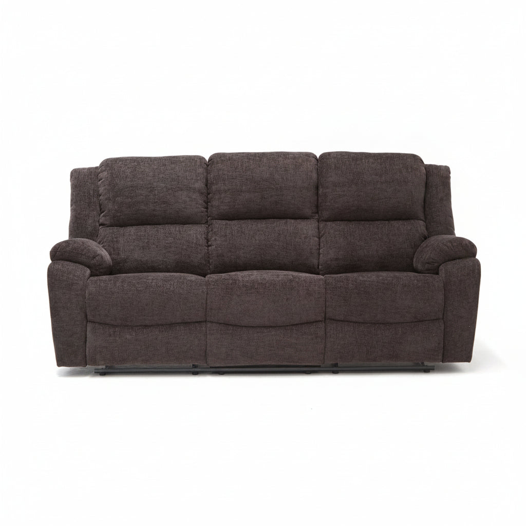 Malmo 3 - Seater Fabric Recliner Sofa - Lifestyle Furniture