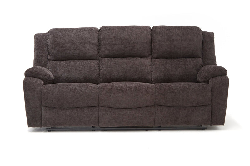 Malmo 3 - Seater Fabric Recliner Sofa - Lifestyle Furniture