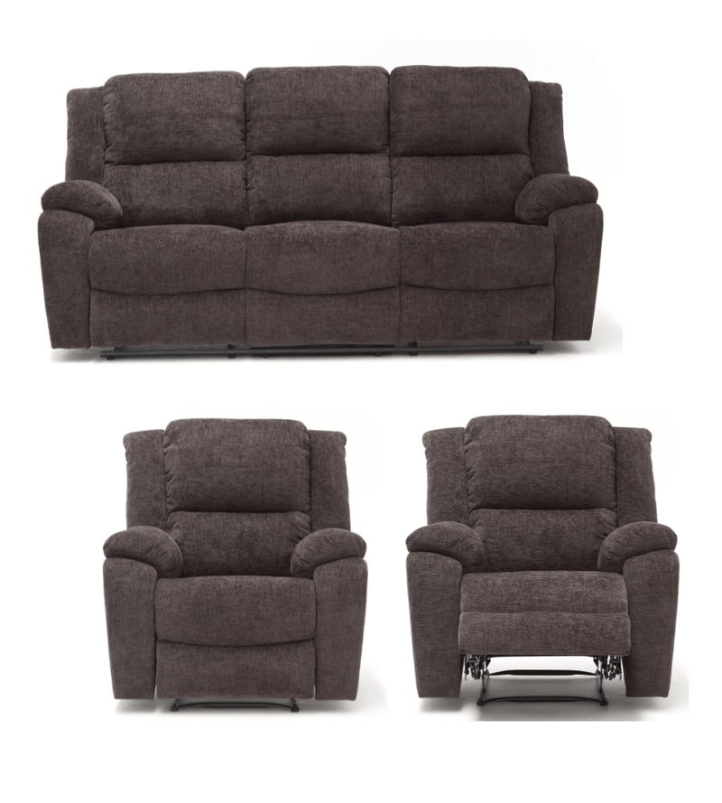 Malmo Recliner Sofa Set (3+1+1) - Lifestyle Furniture