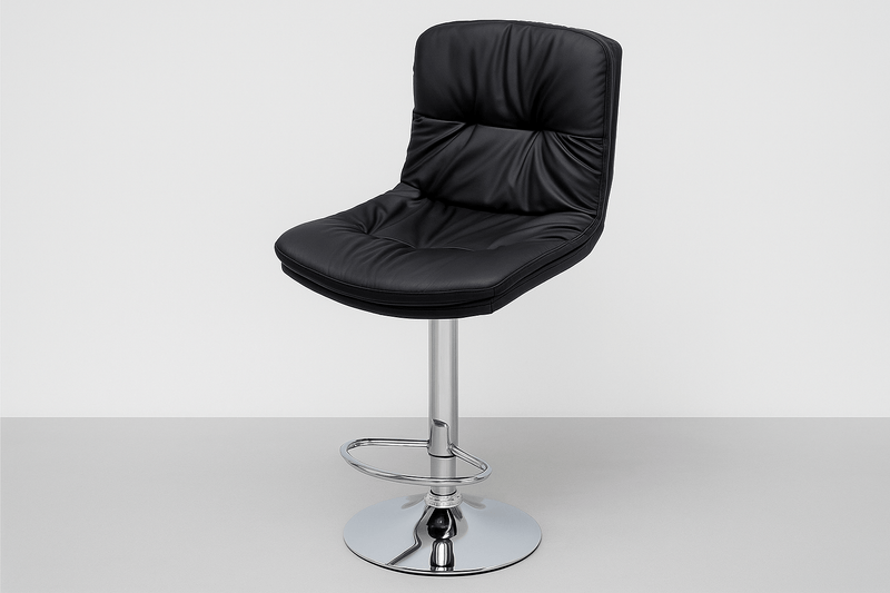 Manor Bar Chair - Black - Lifestyle Furniture