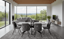 Miller 7 Piece Dining Set with Bonair Chairs - Lifestyle Furniture